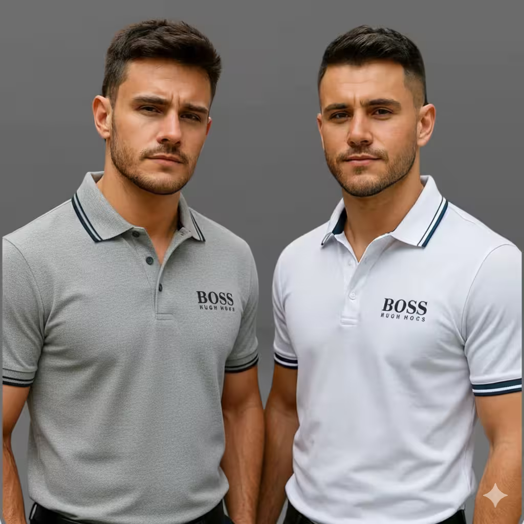Luxury Polo Collar Shirt | (Buy 1, Get 2).